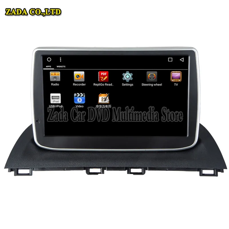 Perfect Ectwodvd 9inch Octa Core Android 8.1 Car DVD Player GPS Navigation Multimedia For Mazda 3 Axela 2014 2015 2016 2