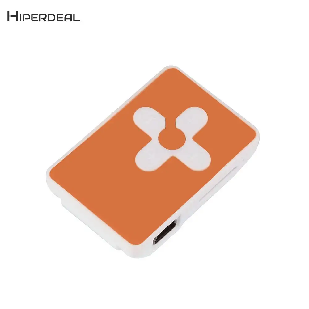HIPERDEAL Клип USB мини Mp3 музыкальный медиаплеер Поддержка 32 ГБ Micro TF карта и гарнитура модный детский подарок музыкальный плеер QIY02
