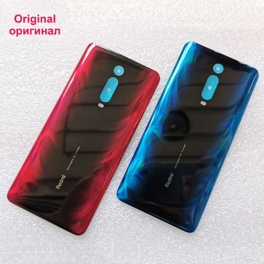 100% оригинальная крышка аккумулятора для Redmi K20 / Pro Xiaomi 9T pro задняя стеклянная