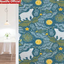 Polaris мультфильм медведь шаблон Электростатическая пленка «замороженное стекло» гостиная спальня детская комната ванная Противоугонная оконная пленка