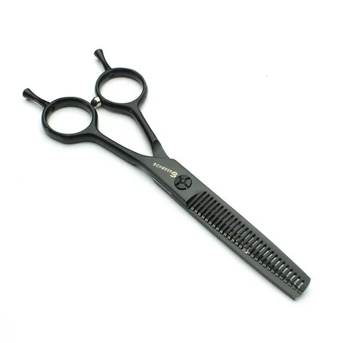 5.5inch thinning Профессиональные Парикмахерские ножницы высокого качества Япония 440c 4,5 дюймов 5,5 дюймов 6 дюймов 7 дюймов филировочные ножницы для стрижки бороды - Цвет: 5.5inch thinning