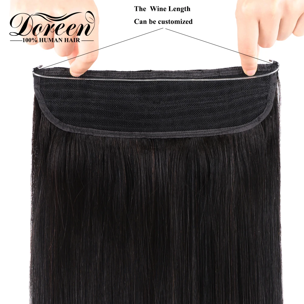 Doreen Hair 80 г до 200 г 1" до 26" Искусственные волосы одинаковой направленности Hola волосы для наращивания флип в человеческих волос без клипсов 1 шт./компл