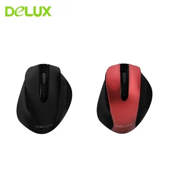 

Delux M517 Wireless Mouse Computer Gaming Mause 1600 DPI Adjustable 3D USB Optical Mice For PC Gamer Laptop Tablet New Arrival