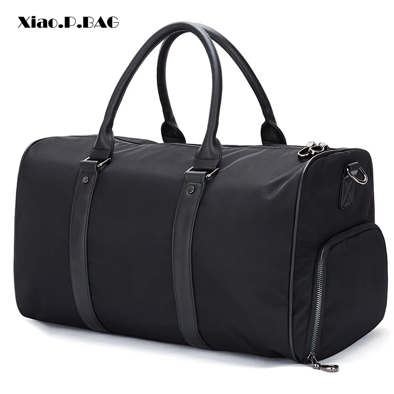 Новое поступление, сумки для путешествий, Роскошные, для мужчин, большая емкость, портативные, мужские сумки на плечо, мужские сумки, классические, черные, для путешествий, Duffle, хит