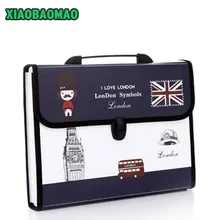 12 слоя прочного Водонепроницаемый Книга A4 Бумага Папки и файлы сумка Аккордеоны Стиль документ прямоугольник расширение кошелек офис школы