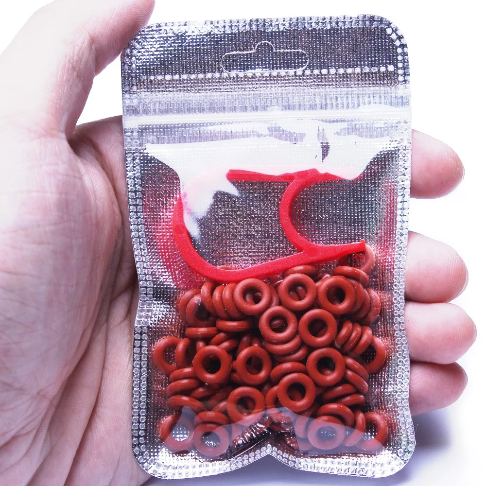 

109Pcs Red Keycaps Rubber O-Ring Switch Dampeners Dark Red For Cherry MX Keyboard Dampers Key cap O Ring Replace Part