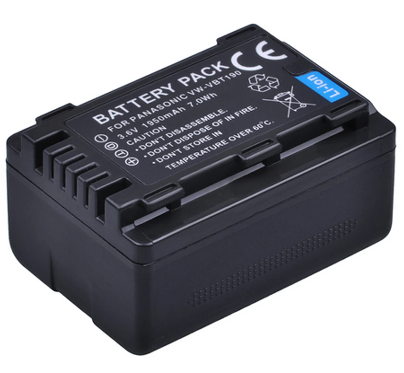 

Battery Pack for Panasonic HC-VX1, HC-VX1K, HC-VX1GN, HC-VX11, HC-VXF1, HC-VXF1EE, HC-VXF11 4K HD Camcorder