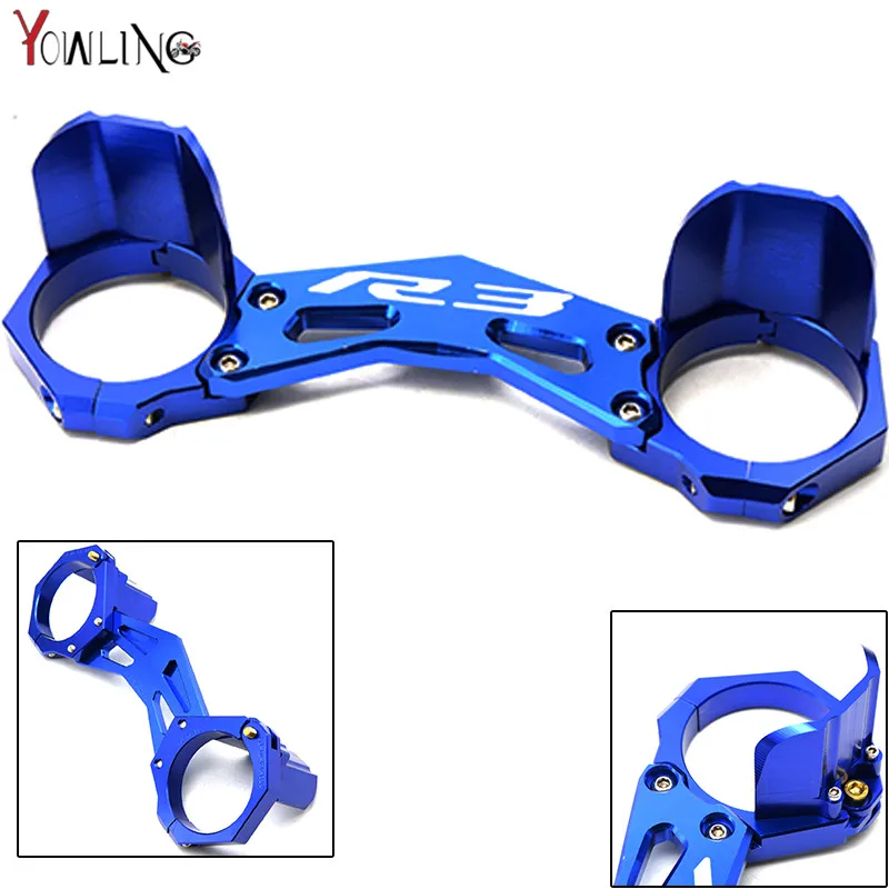 

Motorcycle Balance Shock Front Fork Brace Bracket Stabilizer for yamaha YZF-R3 YZFR3 YZF R3 yzf-r3 yzfr3 fzf r3 2015 2016 15 16