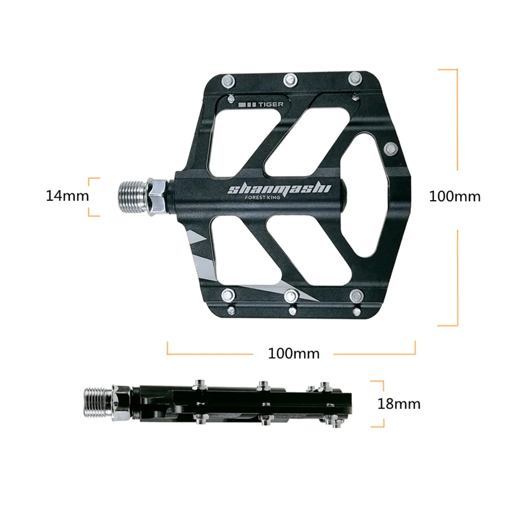 Педаль для горного велосипеда, ножная педаль, широкая удобная ножная педаль, нескользящая ножная педаль