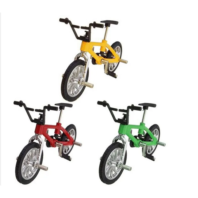 Сплав мини Finger Bikes функциональный BMX детский велосипед+ 2 шт. запасные шины антистресс Развивающие игрушки для детей палец велосипед игры