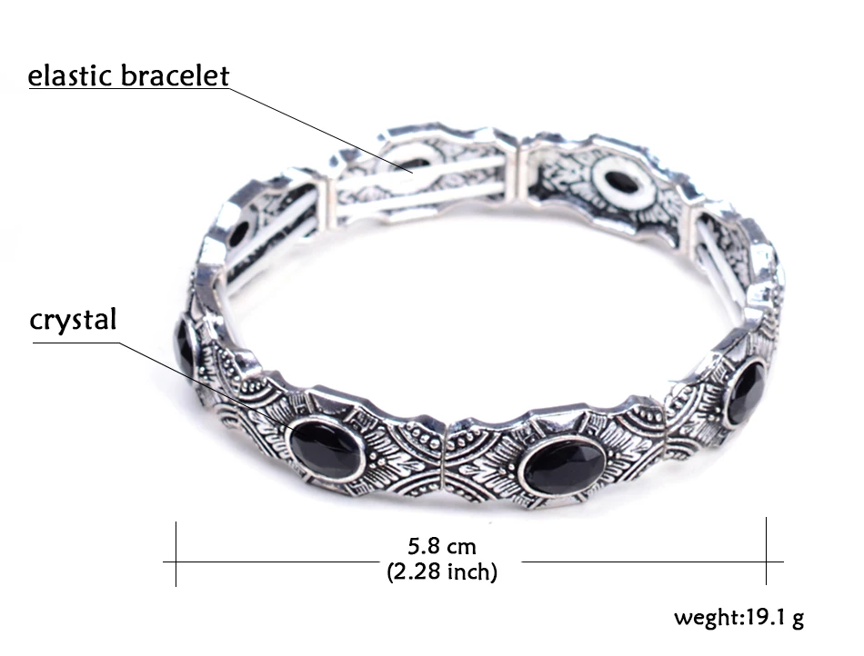Новинка года, женский браслет, богемные Серебрянные украшения в античном стиле, Bijoux Femme, бразильские регулируемые винтажные браслеты, 6 цветов