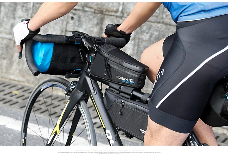 Excellent ROSWHEEL ATTACK 2017 Waterproof Bicycle Bag Front Beam Frame Top Tube Bag MTB Road Foldig Bike Phone Bag Cycling Accessories 6 Excellent ROSWHEEL ATTACK 2017 Waterproof Bicycle Bag Front Beam Frame Top Tube Bag MTB Road Foldig Bike Phone Bag Cycling Accessories 6