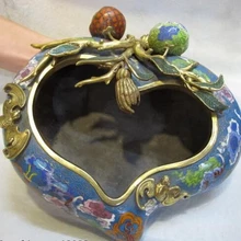 Песня voge gem S0667 Бронзовый 24 К Золото перегородчатой Королевский Дворец знак 8 сокровища персик император