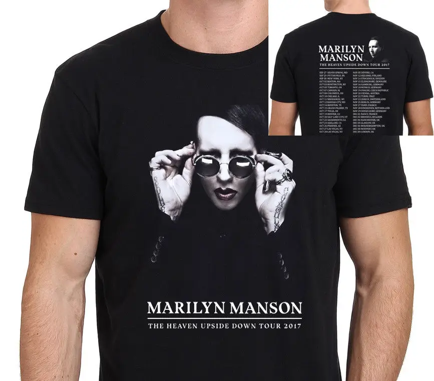 marilyn manson tour t shirt