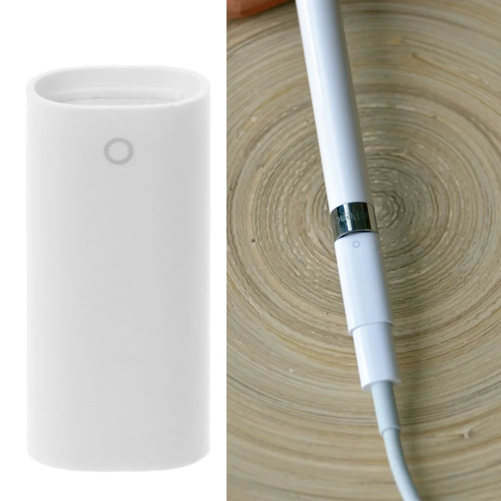

1Pc Pencil Lightning Cable Charging Female To Female Converter Adapter For Apple Pencil iPad Pro White High Quality C26