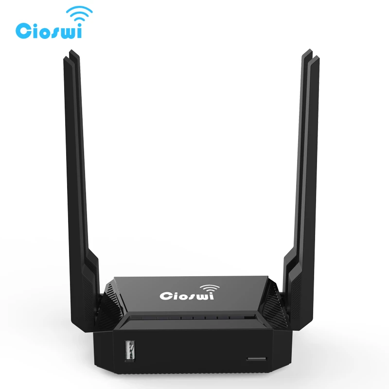 wifi signal booster 5ghz openWRT Router 300Mbps Access Point With 4 External Antennas Hotspot 7620N CPU WiFi Wireless Router USB Sharing English Version wi fi amplifier