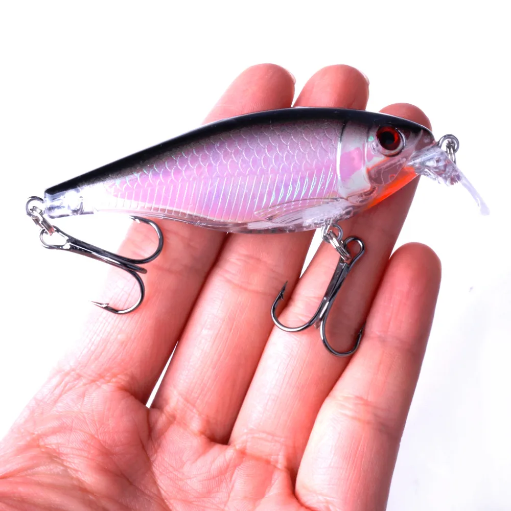 HENGJIA 1 unid Laser Minnow Pesca señuelo 75mm 12,6G Pesca ganchos fish Wobblers trastos Crankbait Artificial Japón cebo Swimbait HENGJIA 1 unid Laser Minnow Pesca señuelo 75mm 12,6G Pesca ganchos fish Wobblers trastos Crankbait Artificial Japón cebo Swimbait