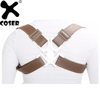 

XCOSER Captain America Adjustable Harness Movie Cosplay Props Halloween Party Costume Accessory Harness With Resin Buckle
