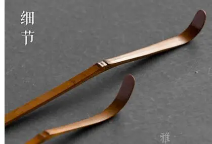 Ретро бамбуковая игла для чая резак нож винтажная чайная ложка