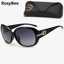 ROSYBEE, роскошные брендовые дизайнерские поляризованные солнцезащитные очки для женщин, женские модные градиентные солнцезащитные очки polaroid, женские очки Oculos