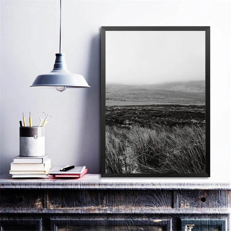 Highland Cow Canvas Art Painting Home Decor