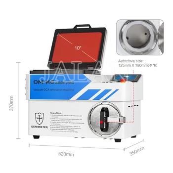 

OCA Master OM-K6 Edge Pro For Samsung Edge Lcd Laminating Built In Bubble Remover Unbent Flex Cable Laminating Machine