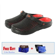 Новая обувь для рыбалки; летние пляжные сандалии; Уличная обувь; садовые Сабо; высококачественные дышащие сандалии; водонепроницаемая обувь; размеры 39-45