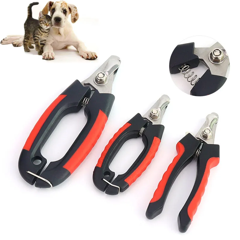 

Professional Pet Dog Nail Clipper Cutter Stainless Steel Grooming Scissors Clippers for Animals Dogs Cats with Lock