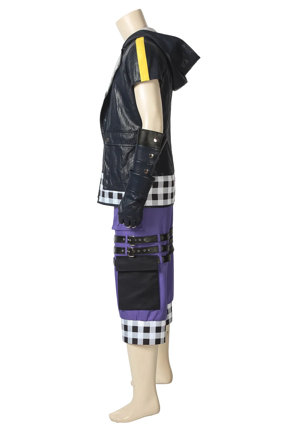 Игра Kingdom Hearts 3 Riku косплэй костюм соры приталенный костюм Хэллоуин наряд полный набор индивидуальный заказ сапоги и ботинки для девочек кож