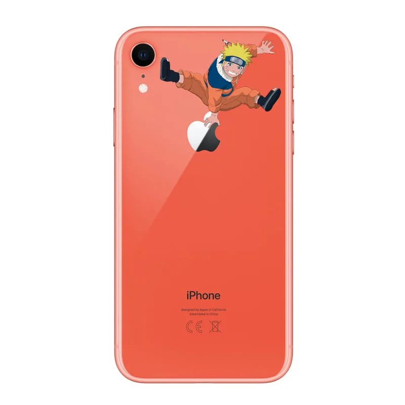 Мультфильм Наруто Uzumaki чехол для iPhone XS Max XR Manto do Quarto Hokage Мягкий силиконовый X 6S 7 8 Plus