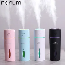 New Leaf Humidifier Mini Ultrasonic Humidifiers Led Night Light Aroma Essential Oil Diffuser USB Fogger Car Air freshener цена New Leaf Humidifier Mini Ultrasonic Humidifiers Led Night Light Aroma Essential Oil Diffuser USB Fogger Car Air freshener цены онлайн