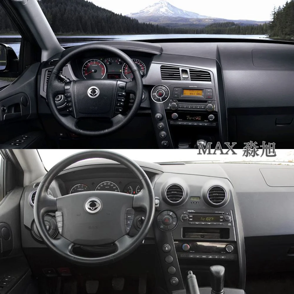 Sale MAX Android GPS Navigation System Car DVD Player For Ssangyong Actyon Kyron Car Radio RDS Stereo BT WiFi SWC Free Map 5