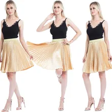 Модная женская одежда, свободная, с высокой талией, однотонная, летняя, тонкая, бохо, плиссированная, повседневная, хлопковая, Пляжная, мини-юбка