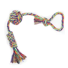 Big dog toys, cotton rope weaving long, center the ball, pet chew toys, toys, professional training bit durable resistance