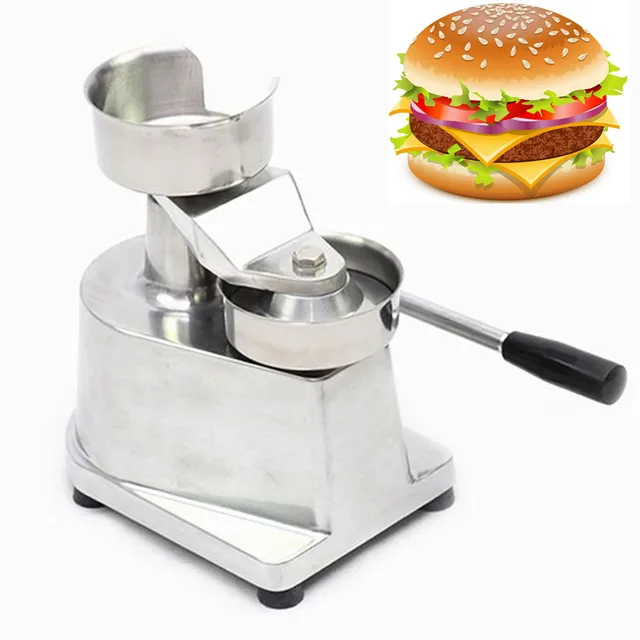 130MM Manual Hamburger Burger Press Patty Maker Meat Patties Meatball
