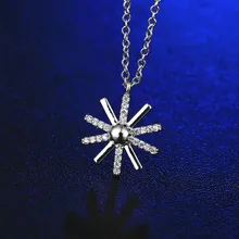 Fashion flowers necklaces simple necklaces for women silver crystal pendant & necklaces lover gift women jewelry D00525 Fashion flowers necklaces simple necklaces for women silver crystal pendant & necklaces lover gift women jewelry D00525