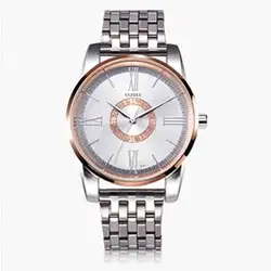 Созвездие дизайн для мужчин часы Deluxe Бизнес Кварцевые наручные часы нержавеющая сталь Ремешок Часы Бесплатная доставка Распродажа
