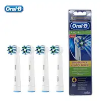 Oral B EB50-4 Cross Action Electric Toothbrush Heads Replacement Teeth Brush Heads for D12 / DB4510 / D16 / D20 / D34