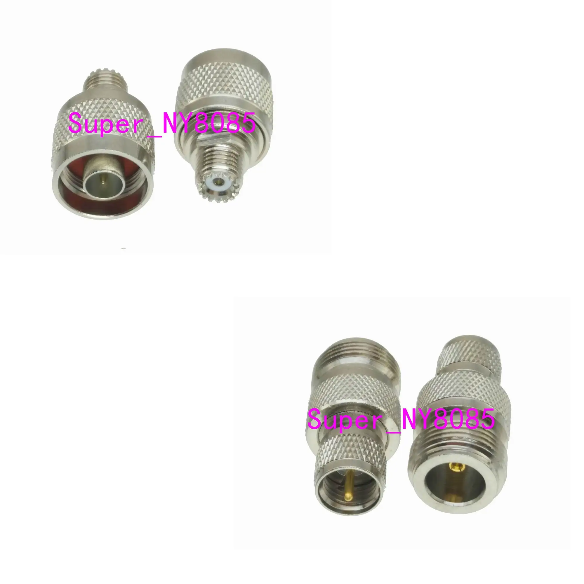 1 шт. N на Mini UHF miniUHF штекер и гнездо RF коаксиальный адаптер Коннектор|Соединители| |