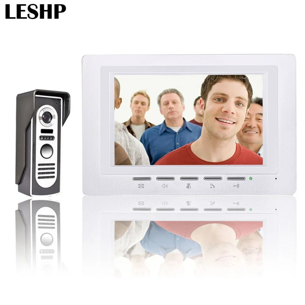 

7 inch Video Door Phone Doorbell Intercom Kit TFT LCD Screen With Security Outdoor Camera Night Vision Access Control System