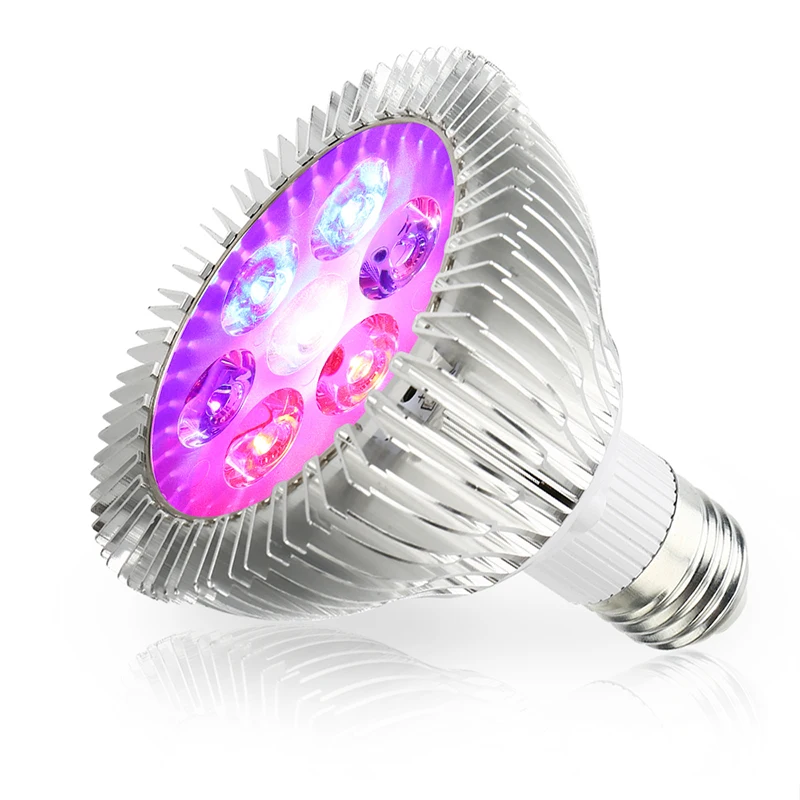 BEYLSION Full Spectrum LED Grow Light Lampada E27 PAR38 PAR30 PAR20 Indoor Plant Lamp Flowering Hydroponics System IR UV Garden  (27)
