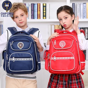 

2019 New University Of Oxford school bag backpack orthopedic for kids boys girls class 1-3