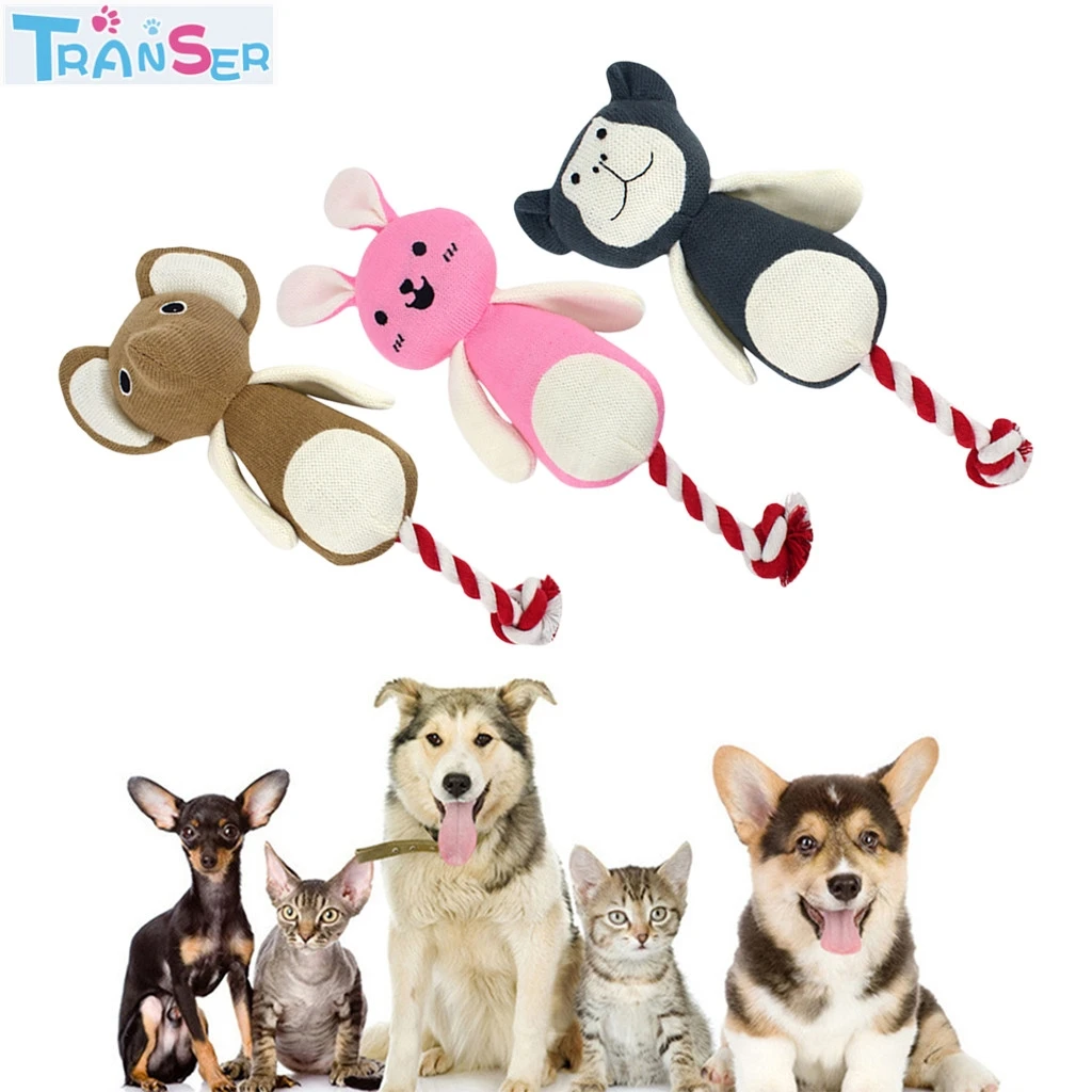 interactive plush dog toys