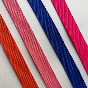 

10yards/lot thickening backpack belt luggage bag webbing diy accessories 2.5CM wide