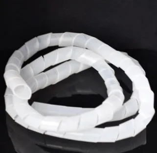 

25mm2.2m/rollHose protection wire case hose pipe cable finishing line with fixed bundle of wire Transparent Protection Wire Wind