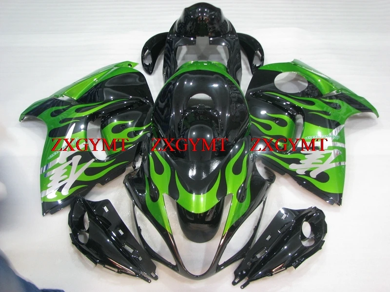 

Motorcycle Fairing for HAYABUSA 2008 - 2014 Fairing GSX-R1300 2009 Black Green Frame Fairing Kits GSX-R1300 12 13