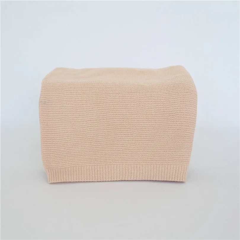 

160x150cm Beige Baby Posing Blanket Prop Knitted Fabric Blanket Layer Newborn Photo Shoot Photography Props