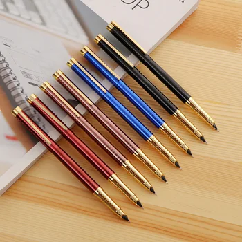 

4 colors Beautiful fountain pen high-quality Metal calligraphy pen 0.38 mm Nib ink pens Writing signature Office school supplies