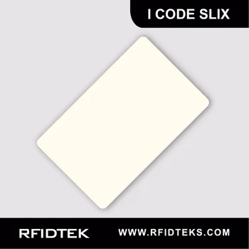 

RFID ISO PVC Card For Access Control ISO15693 ISO18000-3 13.56MHZ With I CODE SLIX Chip