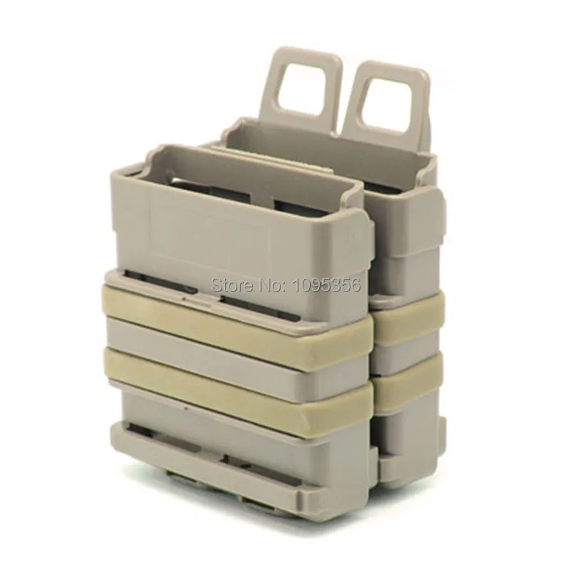

DE Tactical 7.62 version of FAST MAG quick pull M4 Magazine Pouch module combination two sets for hunting Airsoft waregame